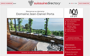 Porta Vins Swiss Wine Directory
